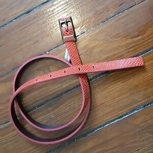 EUC Fossil leather belt, size m